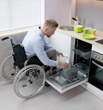 Solutions PMR de Névo Home Normandie : salle de bain, cuisine & accessibilité